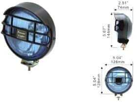 Комплект дополнительных галогеновых фар DLAA LA-1090B-RY противотуманных 55 W 2 шт.