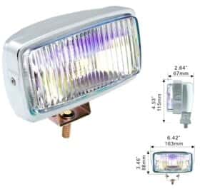Комплект дополнительных галогеновых фар DLAA LA-1030E-RY противотуманных 55 W 2 шт.