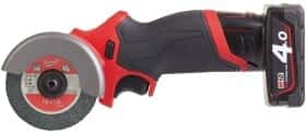 Болгарка аккумуляторная Milwaukee M12 FCOT-422X FUEL (2 аккумулятора + ЗУ + чехол) 76 мм