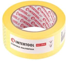 Малярний скотч Intertool DM-4840 на паперовій основі 48 мм x 40 м