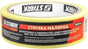 Малярний скотч Stark 541030020 на паперовій основі 30 мм x 20 м