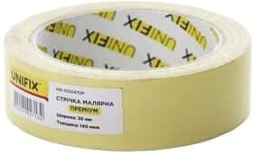 Малярний скотч UNIFIX Premium MR-7030472P на паперовій основі 30 мм x 40 м