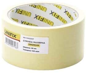 Малярный скотч UNIFIX Premium MR-7840261P на бумажной основе 48 мм x 20 м