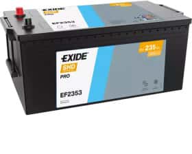 Акумулятор Exide 6 CT-235-L SHD Pro EF2353