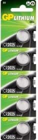 Батарейка GP Lithium Cell CR2025-8U5 CR2025 3 V 5 шт