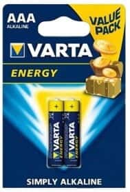 Батарейка Varta Energy 4103229412 AAA (мізинчикова) 1,5 V 2 шт