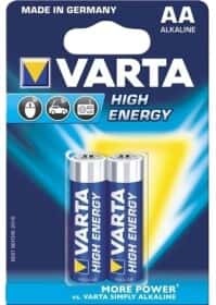 Батарейка Varta High Energy 4906121412 AA (пальчиковая) 1,5 V 2 шт