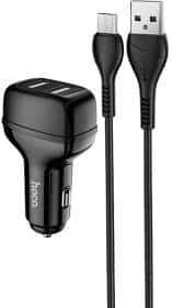 USB зарядка в авто Hoco Z36 Leader 6931474727756