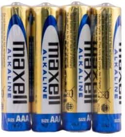 Батарейка Maxell 4902580164485 AAA (мізинчикова) 1,5 V 4 шт