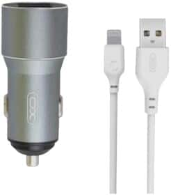 USB зарядка в авто XO TZ09 XO-TZ09L-GR