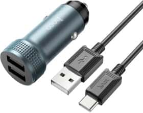 USB зарядка в авто Hoco Z49 Level 6931474795670