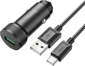 USB зарядка в авто Hoco Z49A Level 6931474795724