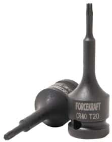 Торцева голова з битою Forcekraft FK-24607820MPB T20 1/2"