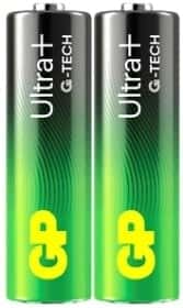Батарейка GP Ultra Plus G-Tech 15AU21S2 AA (пальчиковая) 1,5 V 2 шт