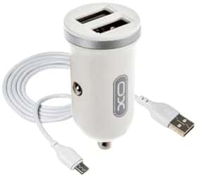 USB зарядка в авто XO TZ08-M-WH