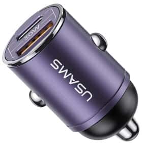 USB зарядка в авто Usams US-CC206