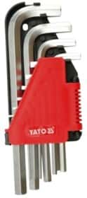 Набір ключів шестигранних Yato YT0508 2-12 мм 10 шт