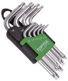 Набір ключів TORX Toptul GAAL0913 T10-T50 9 шт