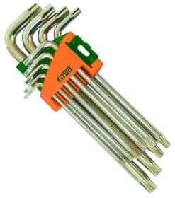 Набір ключів TORX Grad 4022285 T10-T50 9 шт