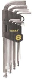 Набор ключей шестигранных Sigma 4022551 1/16"-3/8" с шарообразным наконечником 9 шт