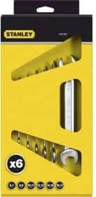 Набір ключів ріжкових Stanley MaxiDrive Plus 4-87-051 6x7-16x17 мм 6 шт