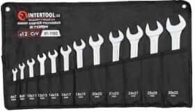 Набор ключей рожковых Intertool XT1103 6x7-30x32 мм 12 шт