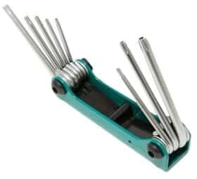 Набор ключей TORX Rockforce RF-5083TF T9H-T40H 8 шт