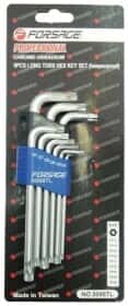Набор ключей TORX Forsage F-5098TL T10H-T50H 9 шт