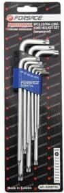 Набор ключей TORX Forsage F-5098TXL T10H-T50H 9 шт