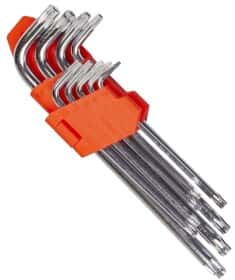 Набір ключів TORX Lavita LA511600 T10H-T50H 9 шт