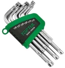 Набор ключей TORX Toptul GSN-09SS T10-T50 9 шт
