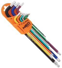 Набор ключей TORX Neo Tools 09518 T10-T50 9 шт