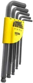 Набор ключей шестигранных Stanley 1-13-976 1,5-10 мм с шарообразным наконечником 9 шт
