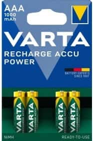 Аккумуляторная батарейка Varta Recharge Accu 5703301404 1000 mAh 4 шт