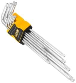 Набор ключей TORX JCB JCB-5098TXL T10H-T50H 9 шт