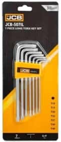 Набор ключей TORX JCB JCB-5071L T10-T40 7 шт
