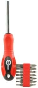 Отвертка с набором бит Intertool HT0415