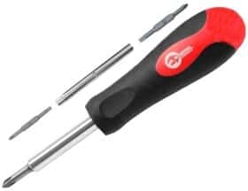Отвертка с набором бит Intertool VT1006