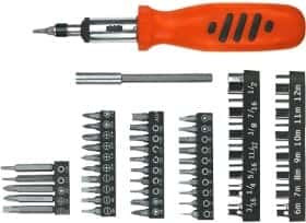 Викрутка з набором бит Top Tools 39D357
