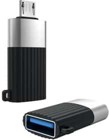 Перехідник XO NB149G XO-NB149G-BK USB - Micro USB