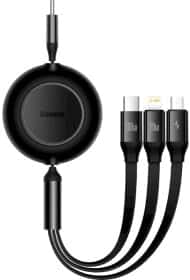 Кабель 3 в 1 Baseus Apple Lightning - Micro USB - type-C Bright Mirror 2 CAMJ010201 1,1 м