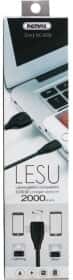 Кабель 2 в 1 Remax Lesu RC-050TBLACK USB - Apple Lighting - Micro USB 2 м