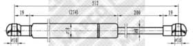 Газовый упор багажника