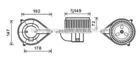 Вентилятор салону