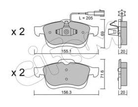 Гальмівні колодки