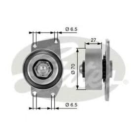 Натяжной ролик поликлинового ремня