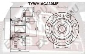 Комплект ступиці колеса