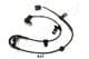 ABS-527 Japanparts Датчик ABS для Mitsubishi L200