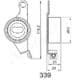 BE-339 Japanparts Натяжитель ремня ГРМ для Mazda 121