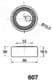BE-607 Japanparts Натяжитель ремня ГРМ для Daihatsu Cuore